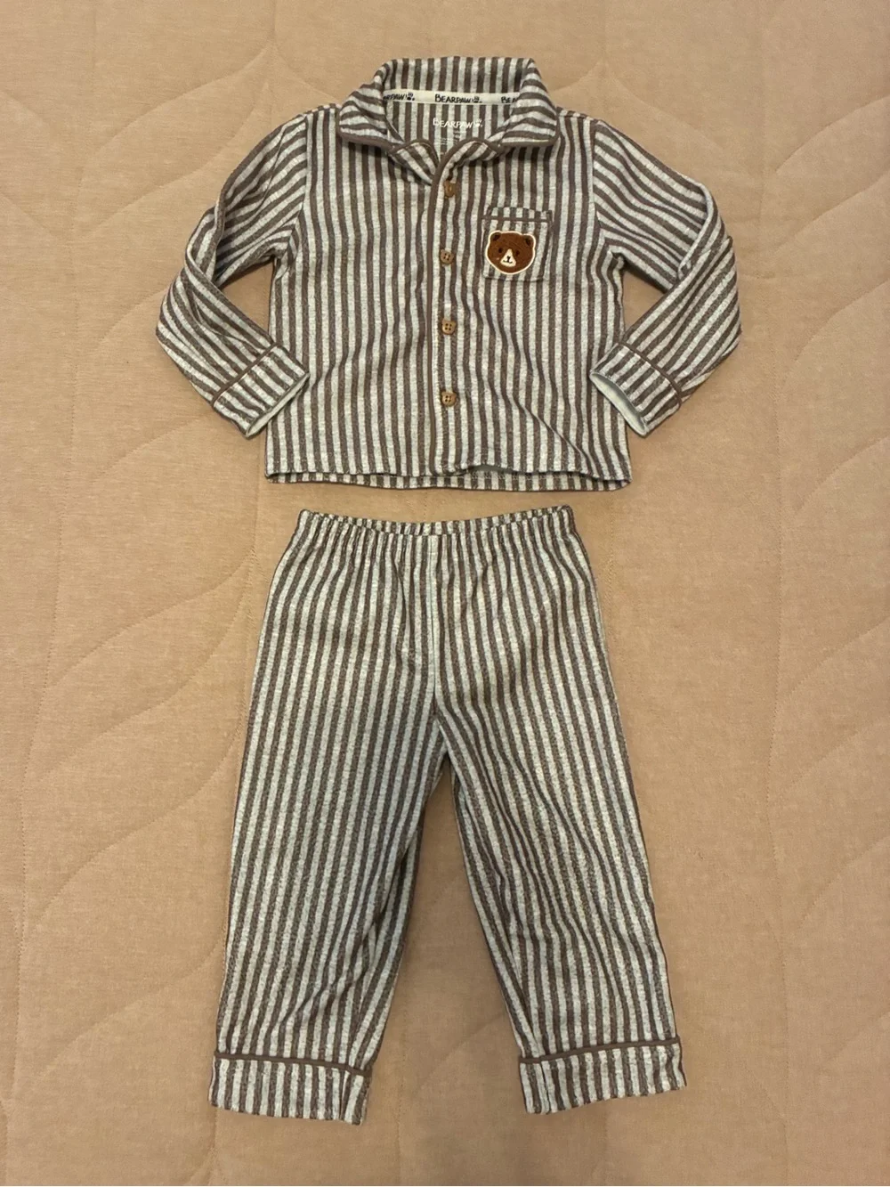 24 Month Bearpaw Pajama Set